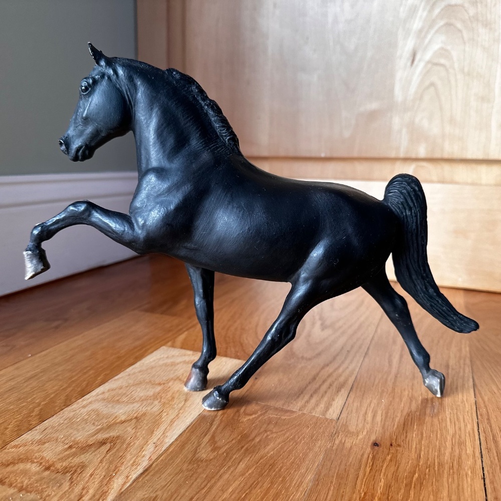 Vintage Breyer Traditional Tennessee Walking Horse "Midnight Sun" - Picture 6 of 14